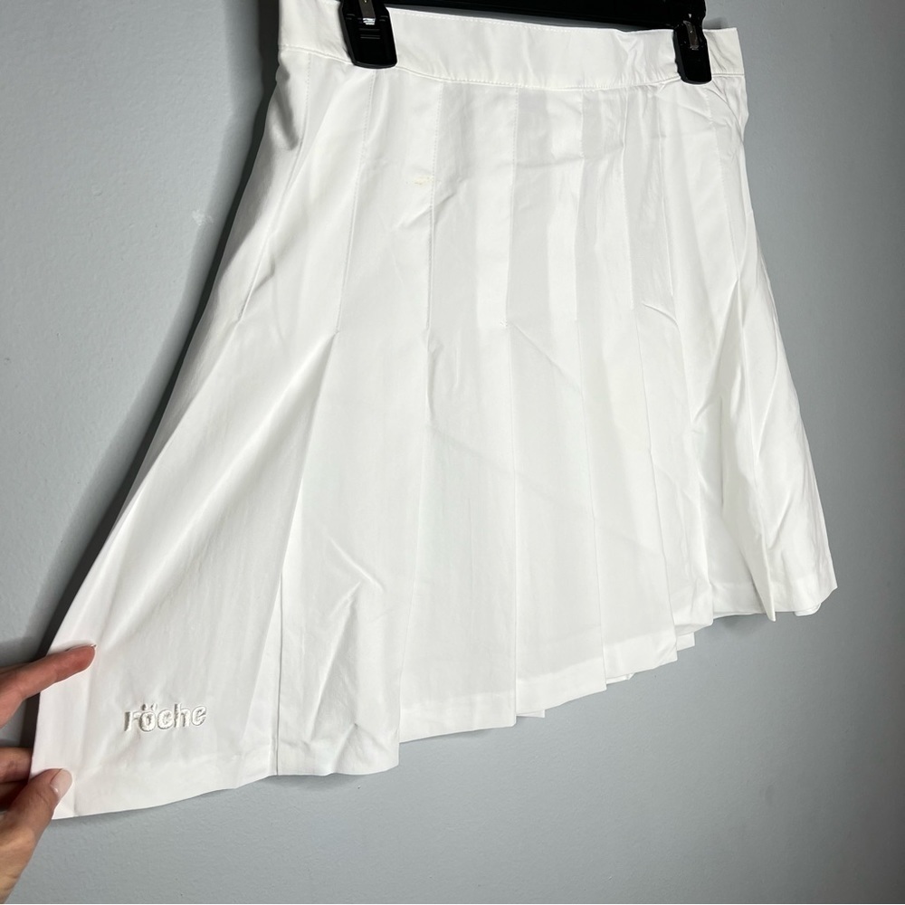 NWT Roche White Ruffle Skirt - Picture 6 of 9